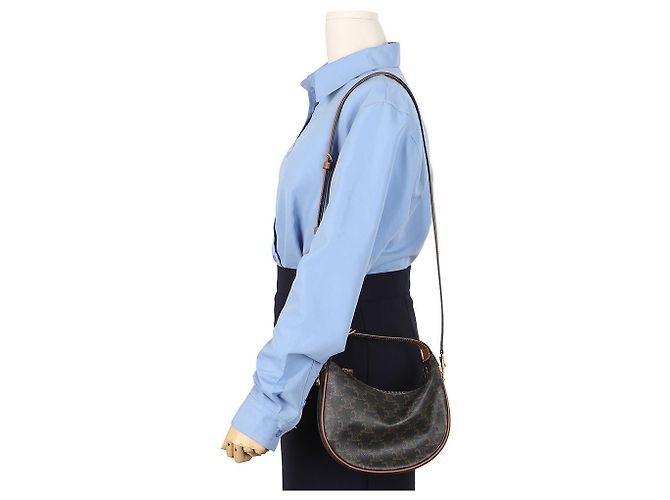 Borsa in tela Céline Marrone - vista 11