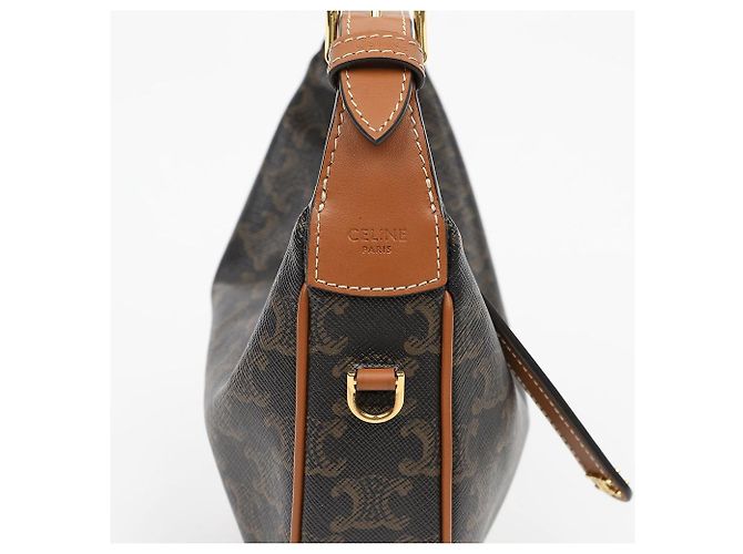 Borsa in tela Céline Marrone - vista 7