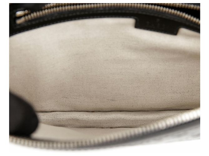 Gucci Pouch in pelle goffrata Nero - vista 7