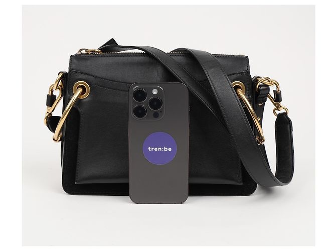 Chloé Picca borsa a tracolla nera - vista 18