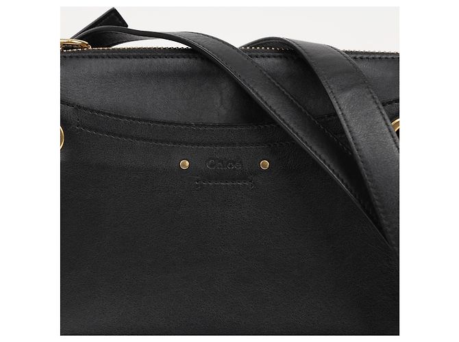 Chloé Picca borsa a tracolla nera - vista 3