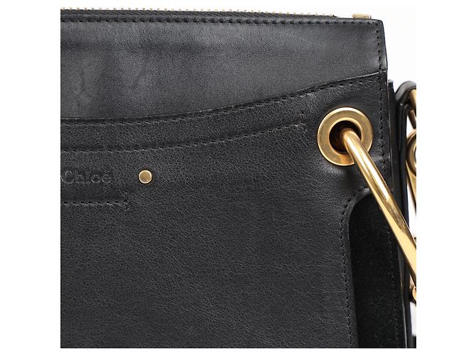 Chloé Picca borsa a tracolla nera - vista 4