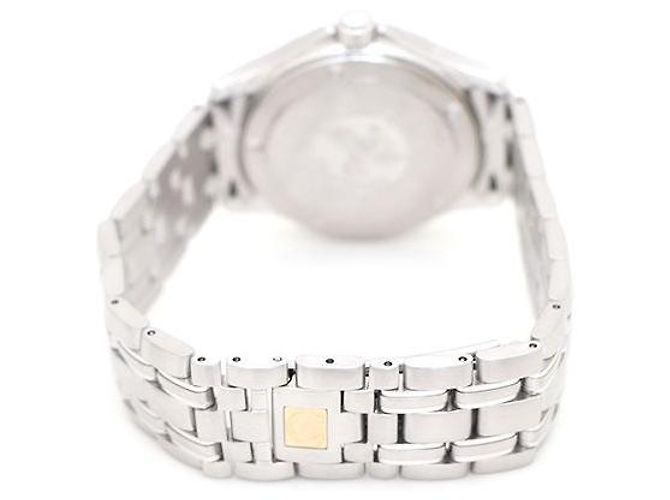 Omega Relógio Seamaster Mostrador Branco Quartz Aço - vista 4