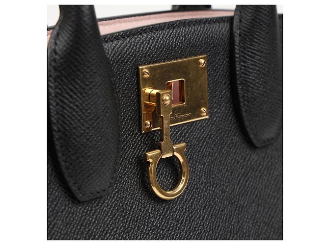Salvatore Ferragamo Studio Box Medium Tote Schultertasche - Ansicht 9