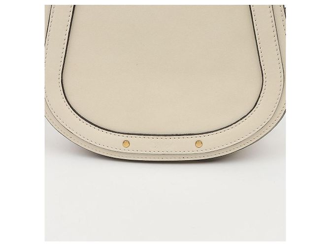 Chloé Picca borsa a spalla tote bianca - vista 3