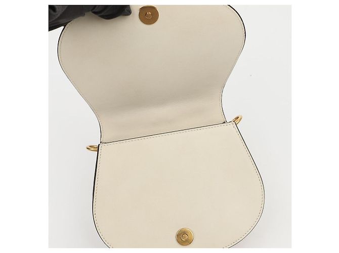 Chloé Picca borsa a spalla tote bianca - vista 9