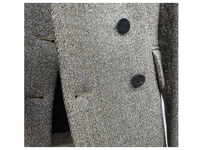 Dior Chaqueta Doble Gris Oro - vista 5
