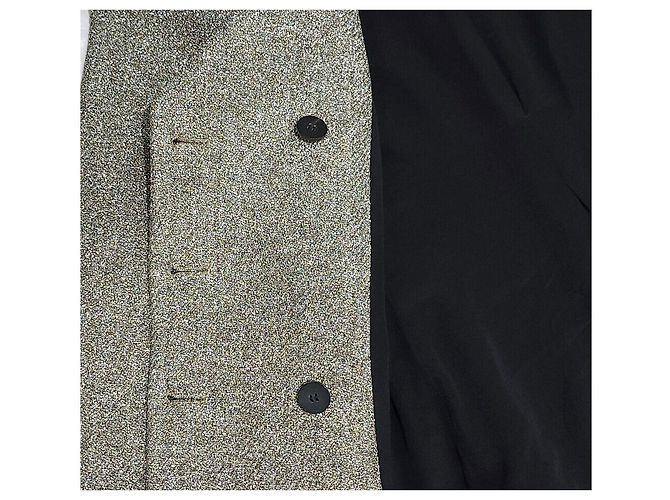 Dior Chaqueta Doble Gris Oro - vista 6