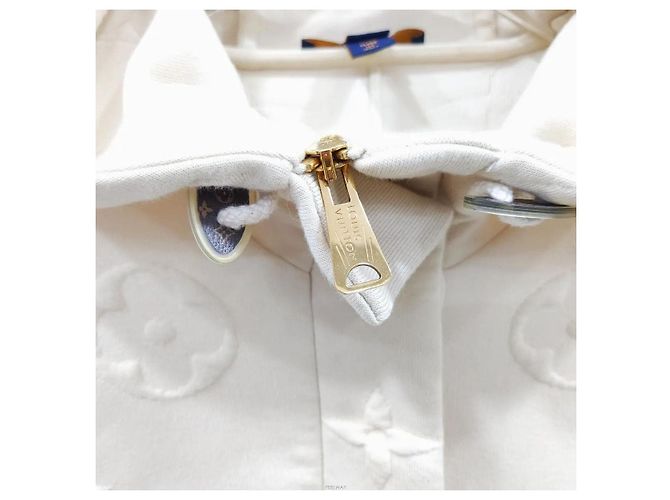 Louis Vuitton Giacca lunga oversize con cappuccio Monogram da donna - vista 5