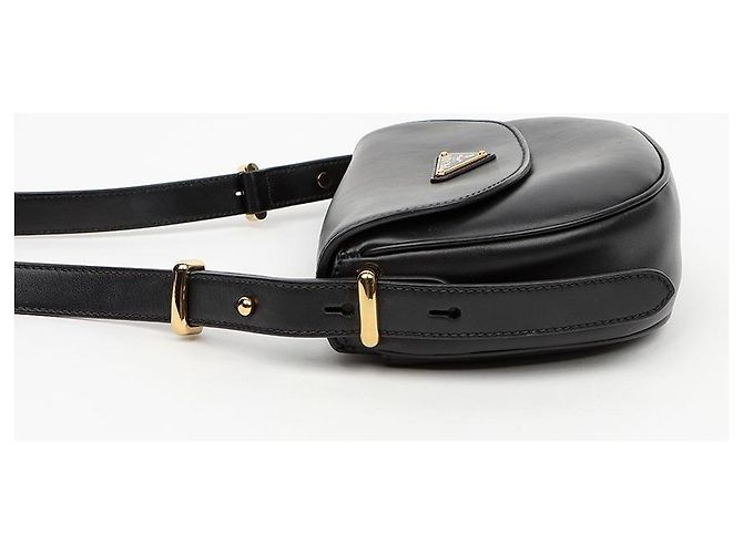 Prada Borsa a Tracolla con Patta Nera - vista 5