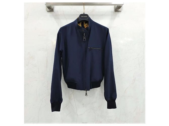 Louis Vuitton Bomberjacke mit Monogramm-Kettenprint - Ansicht 5