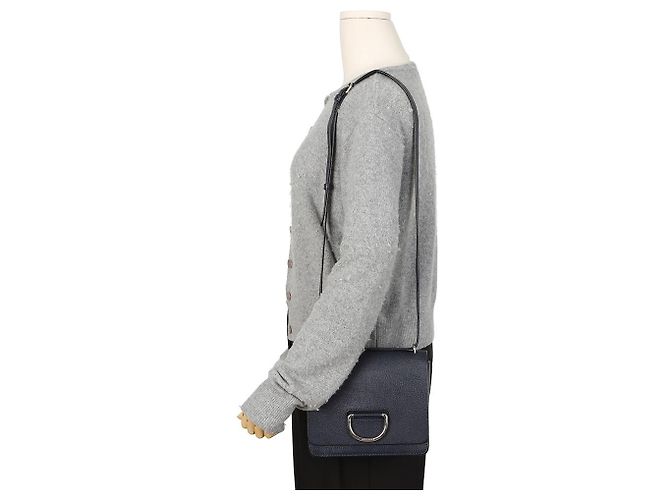Burberry Borsa a tracolla mini con anello a D - vista 14