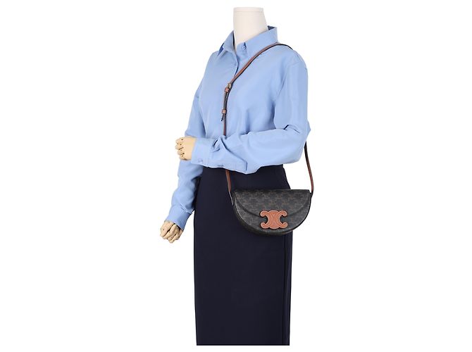 Céline Schultertasche Tan - Ansicht 10