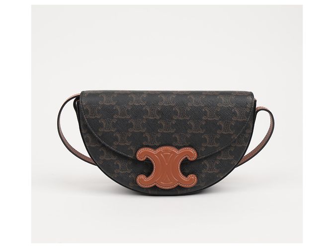 Céline Schultertasche Tan - Ansicht 2