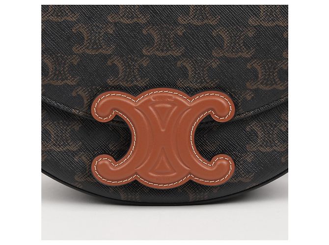 Céline Schultertasche Tan - Ansicht 3