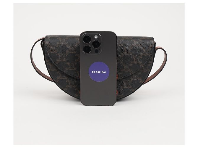Céline Schultertasche Tan - Ansicht 9