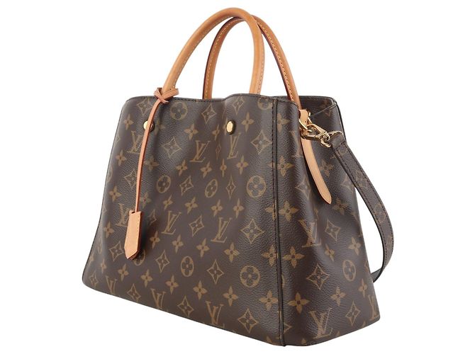 Louis Vuitton Borsa a tracolla Monogram Montaigne MM - vista 2