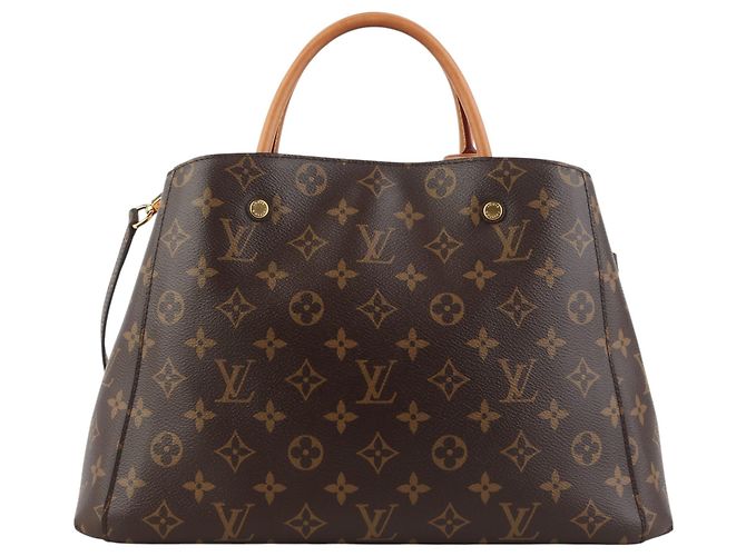 Louis Vuitton Borsa a tracolla Monogram Montaigne MM - vista 3