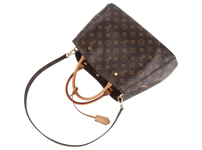 Louis Vuitton Borsa a tracolla Monogram Montaigne MM - vista 4