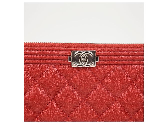 Chanel Caviar Boy New Medium Clutch - vista 3