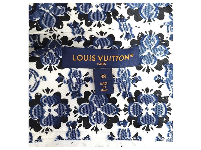 Louis Vuitton Monogram Flower Mosaic Denimjacke - Ansicht 8
