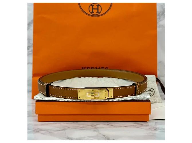 Hermès Cintura Kelly Gold Epsom - vista 5
