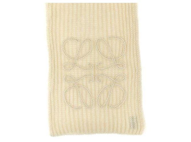 Loewe Sciarpa Anagram in misto mohair - vista 3