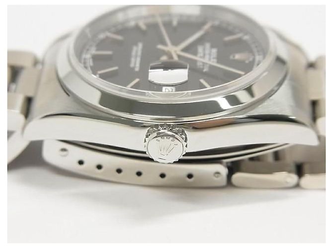 ROLEX Datejust quadrante nero 16200 serie P Uomo - vista 6