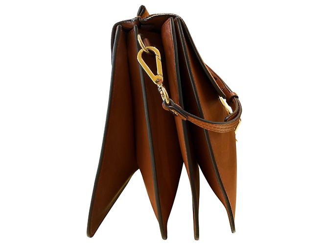 Chloé Chloe Faye Chain Leather and Suede Mini - vista 4