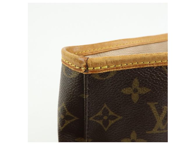 Borsa Louis Vuitton Monogram Canvas Bucket PM Brown M42238 - vista 19