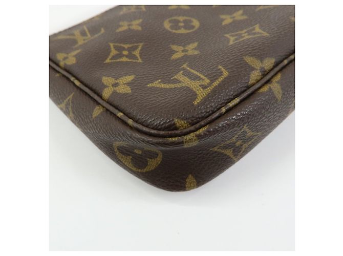 Louis Vuitton Monogram Pochette Accessoires Pouch Hand Bag M51980 - vista 12