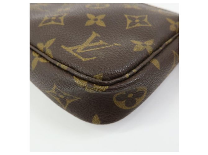 Louis Vuitton Monogram Pochette Accessoires Pouch Hand Bag M51980 - vista 13