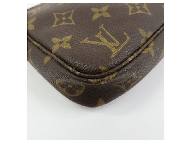 Louis Vuitton Monogram Pochette Accessoires Pouch Hand Bag M51980 - vista 14