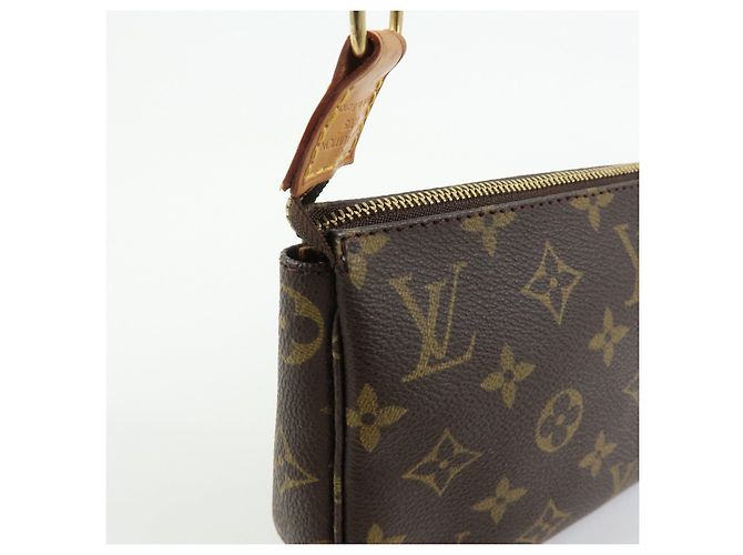 Louis Vuitton Monogram Pochette Accessoires Pouch Hand Bag M51980 - vista 18