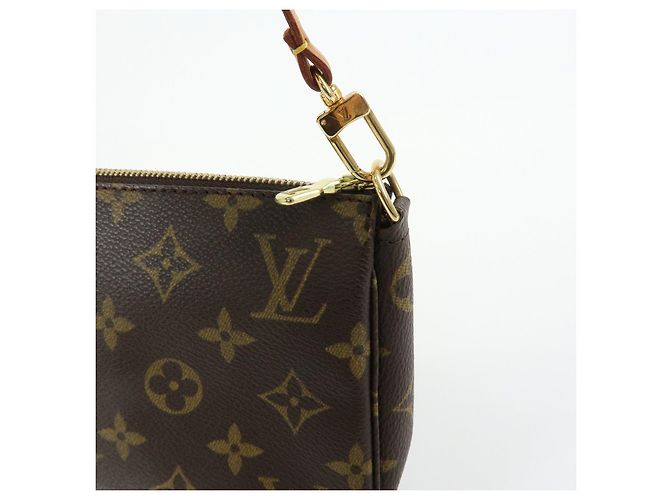 Louis Vuitton Monogram Pochette Accessoires Pouch Hand Bag M51980 - vista 19
