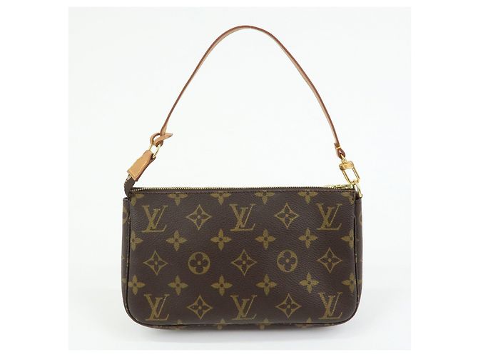 Louis Vuitton Monogram Pochette Accessoires Pouch Hand Bag M51980 - vista 2
