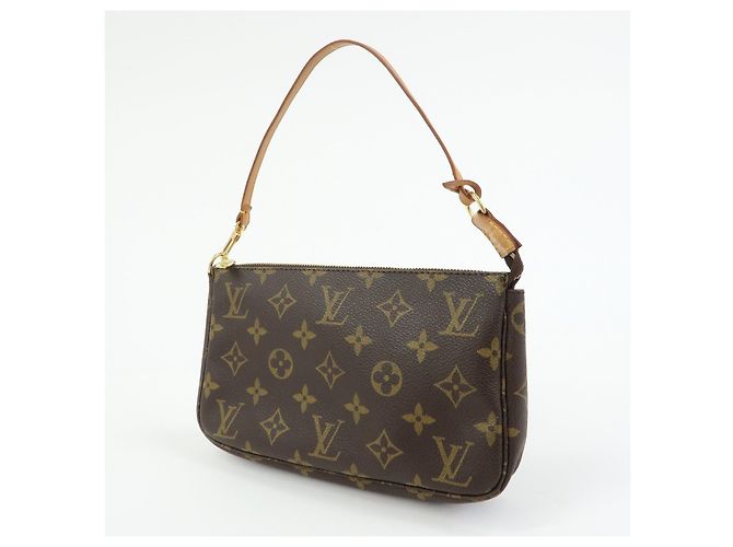Louis Vuitton Monogram Pochette Accessoires Pouch Hand Bag M51980 - vista 3