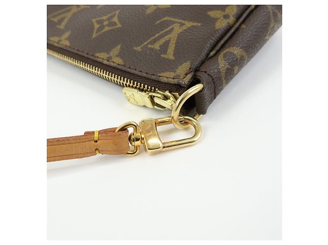 Louis Vuitton Monogram Pochette Accessoires Pouch Hand Bag M51980 - vista 8