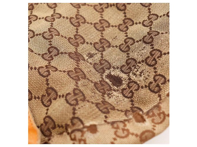 Borsa a tracolla Gucci GG Supreme marrone - vista 11