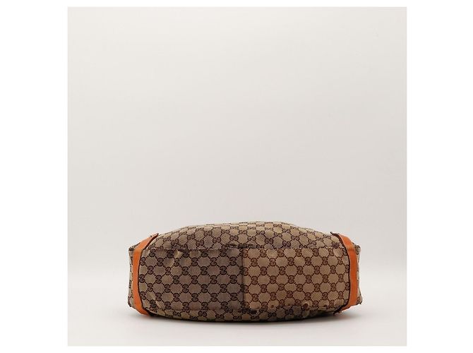 Borsa a tracolla Gucci GG Supreme marrone - vista 5