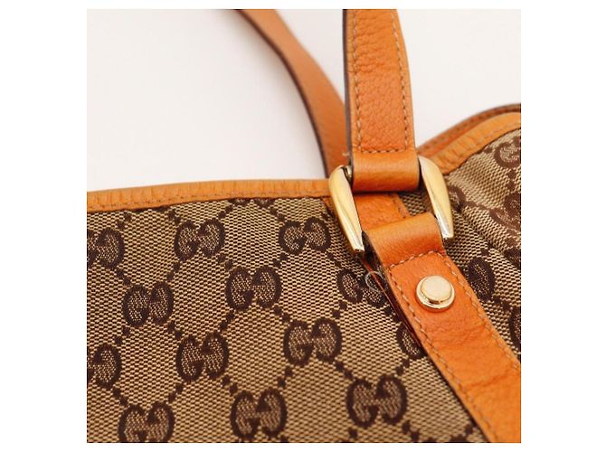 Borsa a tracolla Gucci GG Supreme marrone - vista 7