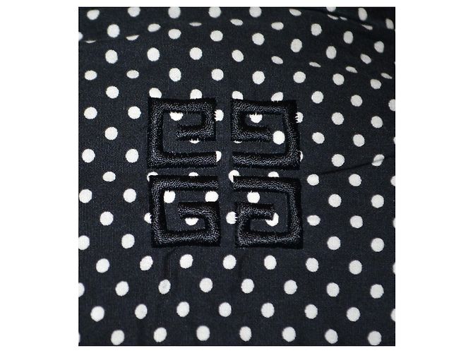 Givenchy Camisa de algodão preta com bolinhas - vista 5