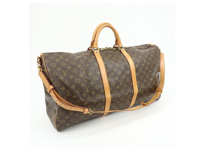 Louis Vuitton Keepall Bandouliere Monogram Canvas 60 - vista 4