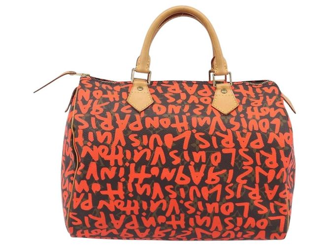Louis Vuitton Speedy Limited Edition Monogram Graffiti 30 - vista 2