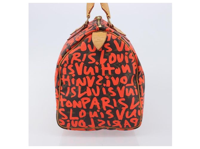 Louis Vuitton Speedy Limited Edition Monogram Graffiti 30 - vista 3