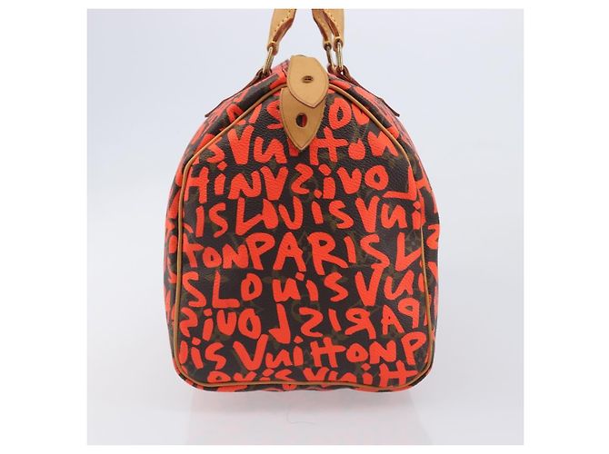 Louis Vuitton Speedy Limited Edition Monogram Graffiti 30 - vista 4