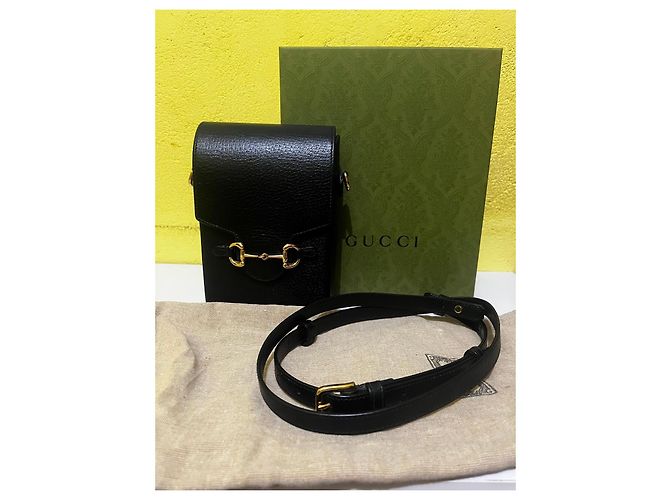 Borsa Mini Gucci Horsebit 1955 - vista 3