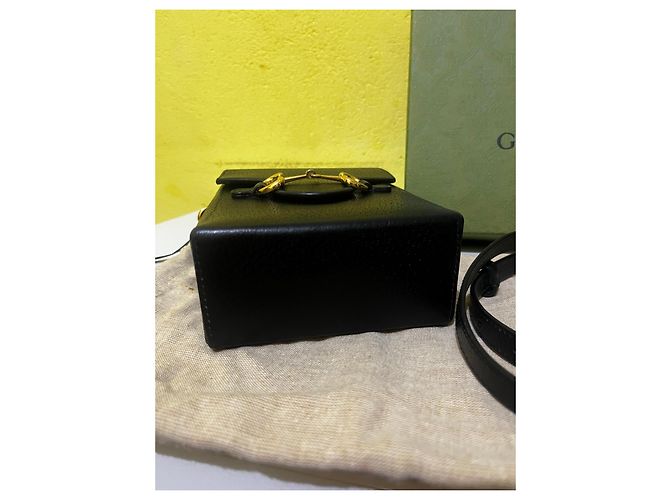 Borsa Mini Gucci Horsebit 1955 - vista 4