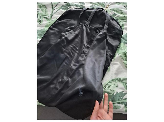 Autre Marque Robe en velours Balmain x H&M Vert Taille 36 Set Complet Cintre & Sac État Neuf - vue 19
