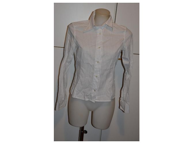 Dolce & Gabbana Camisa de Algodón a Rayas - vista 2